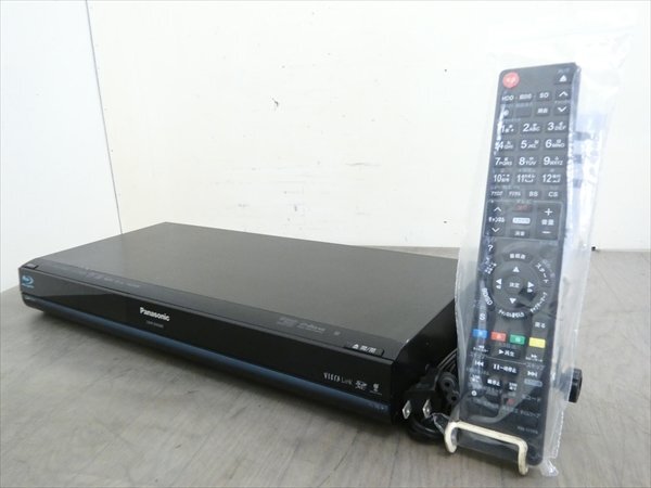 Panasonic 500GB 2チューナー ブルーレイレコーダー ブラック