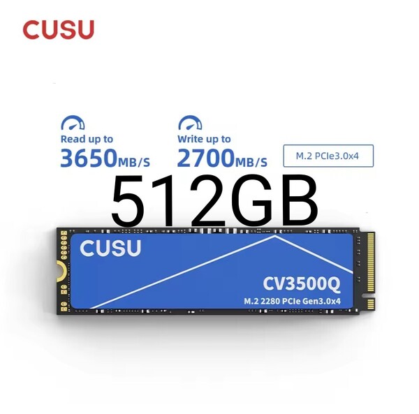 新品未使用 SSD 512GB NVMe PCIe CUSU CV3500Q