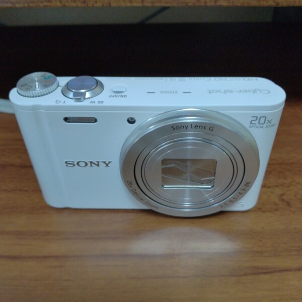 SONY ソニー サイバーショット コンパクトデジタルカメラ Cyber-shot DSC-WX300 ホワイト コンデジ