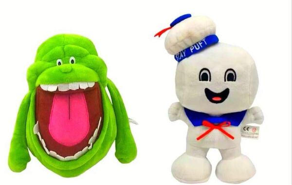 ゴーストバスターズぬいぐるみ☆マシュマロマン☆スライマー☆GHOSTBUSTER 2個セット