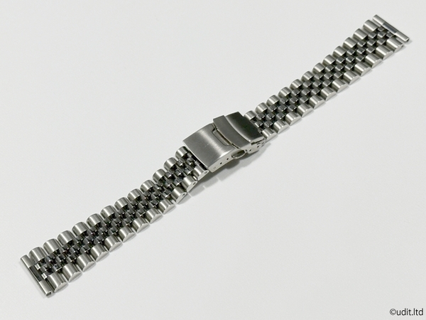 ラグ幅20mm 腕時計用ジュビリーブレスレット ステンレス 腕時計ベルト・バンド メタルブレス オメガ タグホイヤー ブライトリング等に