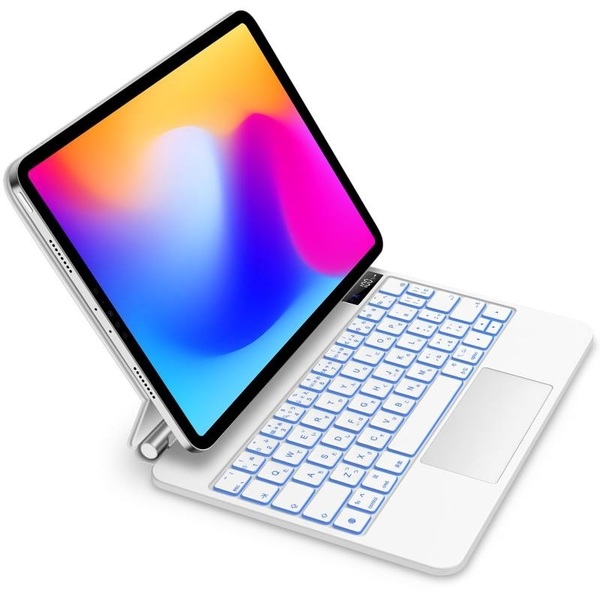 マジックキーボード GOOJODOQ iPad Pro 11 スマートキーボード iPad Air4/5 10.9inch通用 トラックパッド付きキー