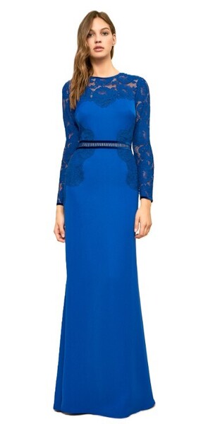 TADASHI SHOJI タダシショージ ROYAL BLUE ロングフォーマルドレス 「2 」/ 9号程度