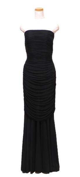 TADASHI SHOJI タダシショージ BLACK ロングフォーマルドレス 「L 」/ 13号程度