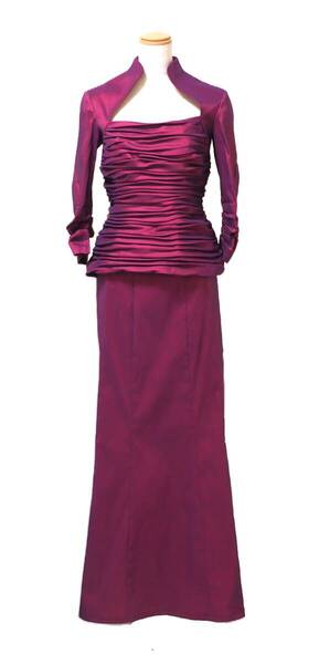 TADASHI SHOJI タダシショージ PURPLE ロングフォーマルドレス 「2 」/ 9号程度