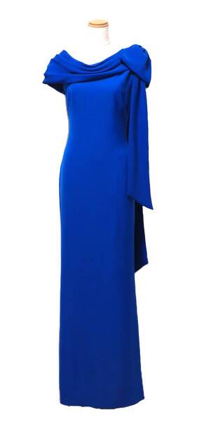 TADASHI SHOJI タダシショージ ROYAL BLUE ロングフォーマルドレス 「4 」/ 9号程度