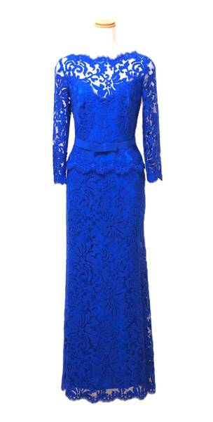 TADASHI SHOJI タダシショージ ROYAL BLUE ロングフォーマルドレス 「2 」/ 7-9号程度