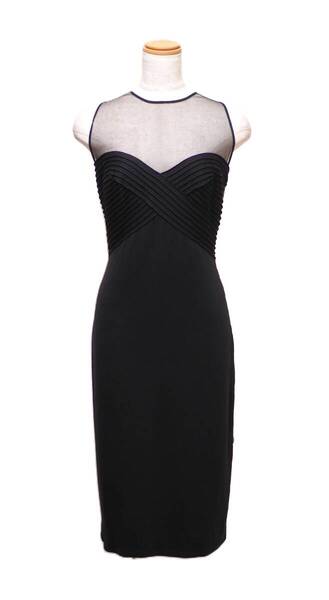 TADASHI SHOJI タダシショージ BLACK ワンピース 「M 」/ 11号程度