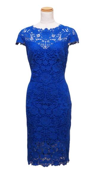 TADASHI SHOJI タダシショージ ROYAL BLUE ワンピース 「2 」/ 9号程度