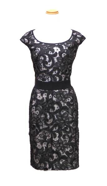 TADASHI SHOJI タダシショージ BLACK & IVORY ワンピース 「4 」/ 9号程度
