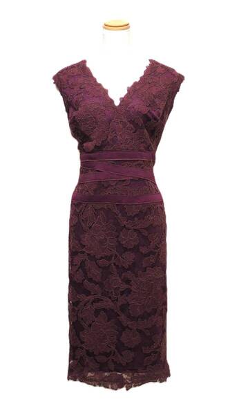 TADASHI SHOJI タダシショージ BURGUNDY ワンピース 「12 」/ 2XL