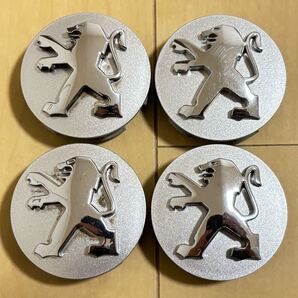 プジョー 純正 センターキャップ4個 中古 9639098380