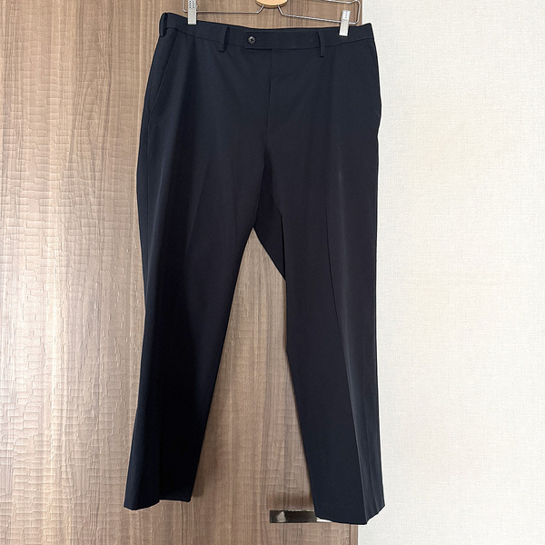 UNIQLO(ユニクロ)スリムフィットチノ スラックス チノパン ネイビーw88
