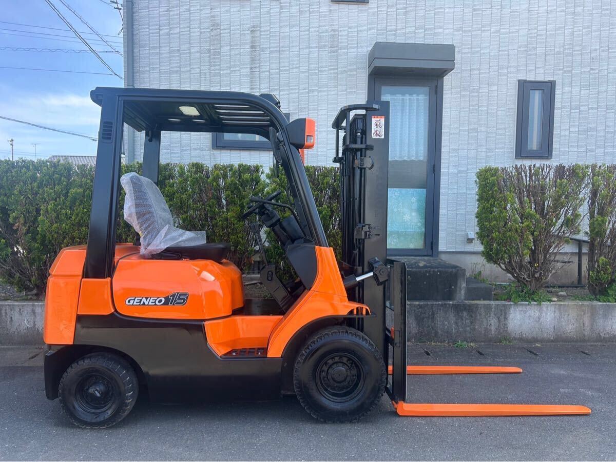 豊田自動織機／エンジンフォークリフト「新型GENEO」発売