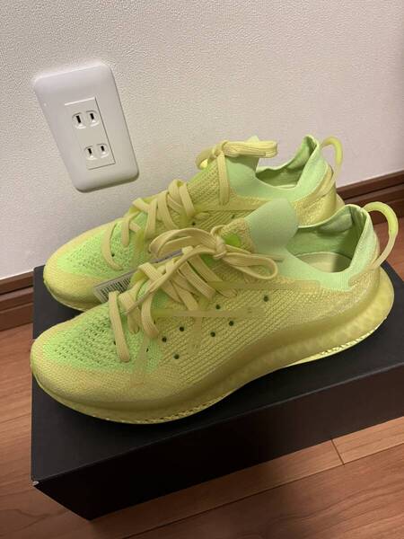 アディダスオリジナルス adidas originals 4D FUSIO 4Dフュージオ ローカットスニーカー シューズ 黄 26.5cm