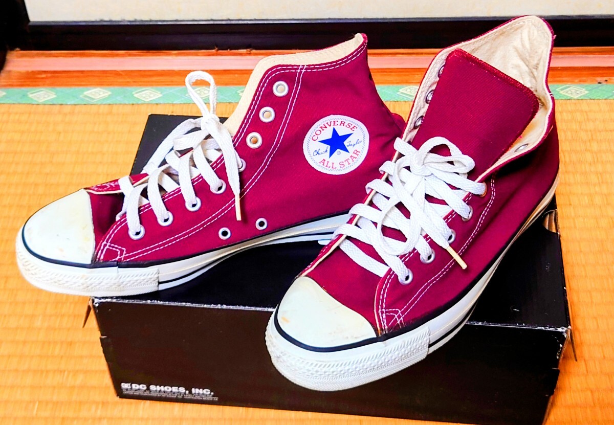 Converse,70s,MADE IN USA,ALL STAR  ,OX, CANVAS,WHITE,US9.5