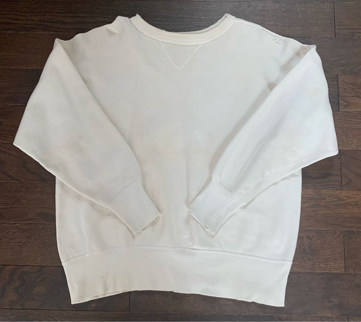 チャンピオン　ランナーズタグ両V チャンピオン ランナータグ 両Vスウェットシャツ ブランク