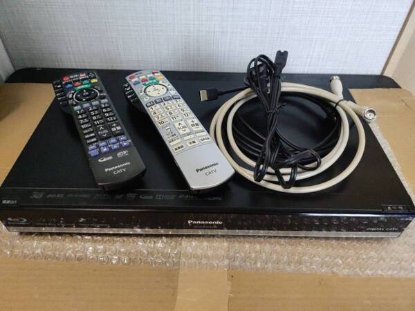 パナソニック CATV STB TZ-BDT920PW HDD1TB DVD BD リモコン HDMI付き 動作確認済み 送料無料