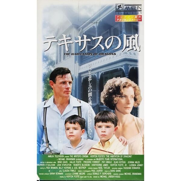 送料無料☆ テキサスの風 VHS 日本語字幕版 レンタル落ち アンブリン 製作 フレデリック・フォレスト ブラッド・デイビス 映画 ビデオ
