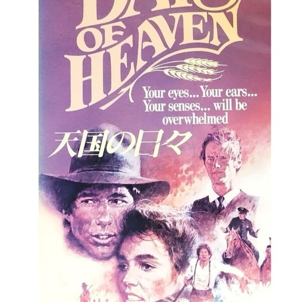送料無料☆ 天国の日々 VHS 日本語字幕版 レンタル落ち テレンス・マリック リチャード・ギア ブルック・アダムス 映画 ビデオ