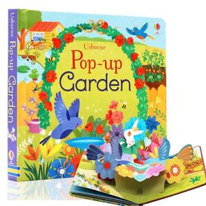 Usborne pop-up book Garden しかけ絵本 英語絵本