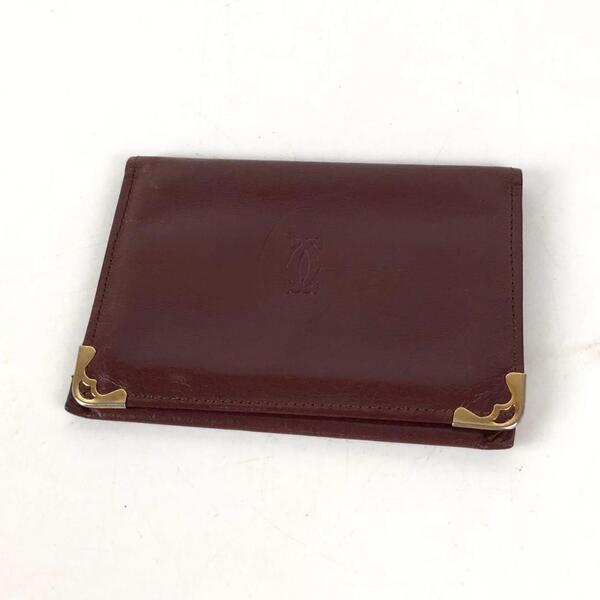 Cartier カルティエ マストライン カードケース 名刺知れ レディース
