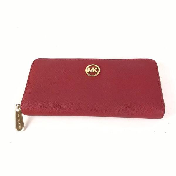MICHAEL KORS マイケルコース 長財布 レッド レディース ブランド 財布 カードケース カード入れ お札入れ 小銭入れ コインケース
