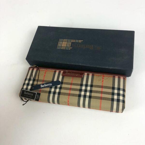 BURBERRY バーバリー ノバチェック ペンケース レディース ブランド 財布 カードケース カード入れ お札入れ 小銭入れ コインケース