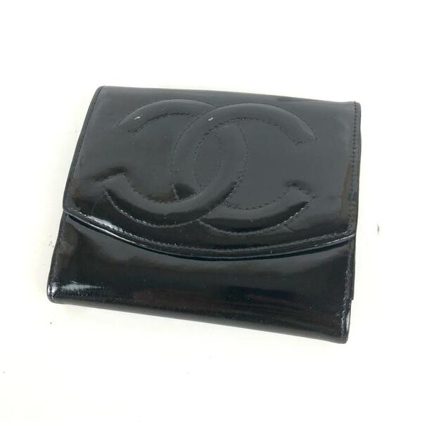 CHANEL シャネル ココマーク 財布 ブラック レディース ブランド 財布 カードケース カード入れ お札入れ 小銭入れ コインケース メンズ