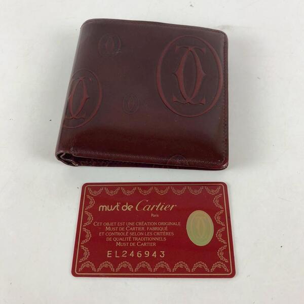 Cartier カルティエ ハッピーバースデー 二つ折り財布 小物 レディース 財布 カードケース カード入れ お札入れ 小銭入れ コインケース