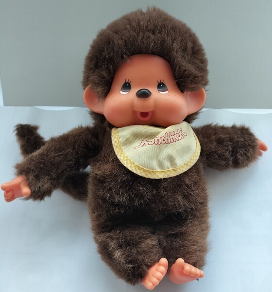 モンチッチ ぬいぐるみ レトロ 平成 セキグチ Mサイズ? 中