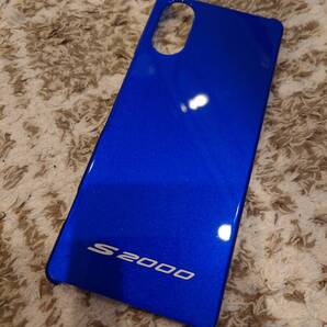 ソニー Xperia5v ケース muo mou ホンダS2000 バミューダブルーパール