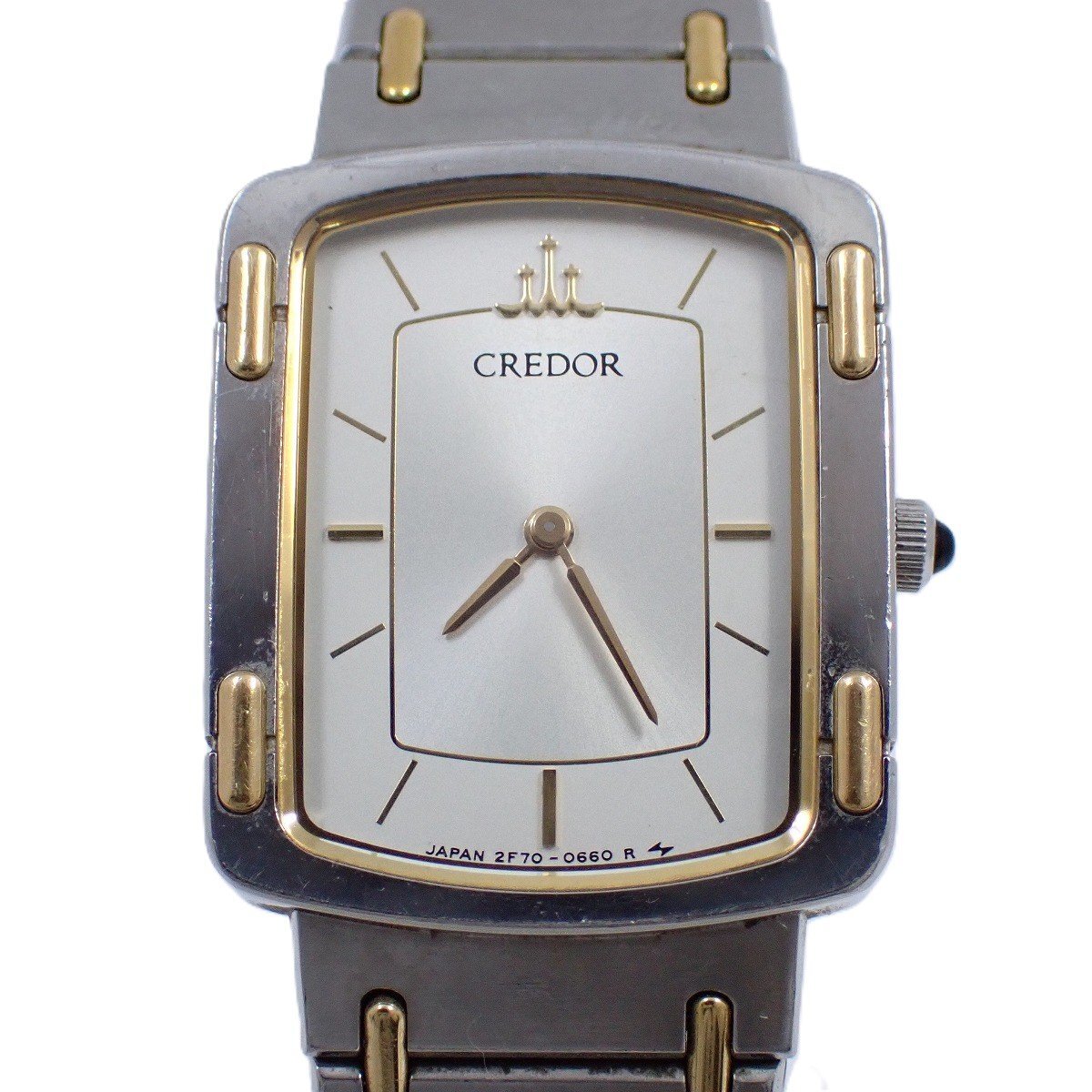 美品☆SEIKO セイコー 2F70-5570 クレドール 22K×SS 腕時計 Yahoo!オークション -「seiko 2f70」(クレドール) (セイコー)の