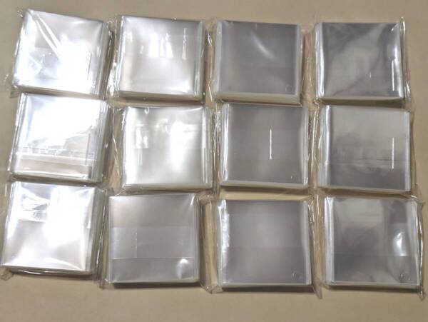 オマケシールファイル用スリーブ 100枚入パック×12個(1200枚)【大・小】選べます ビックリマン・にふぉるめーしょん