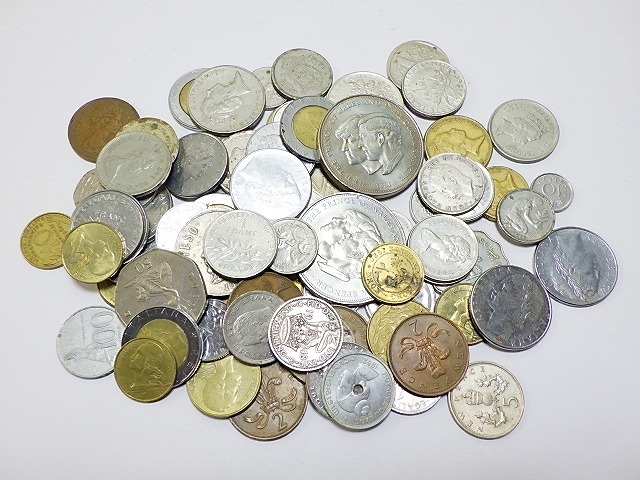 雑銭まとめ】1.4万円で購入した古銭まとめ(外国コイン、銀貨他