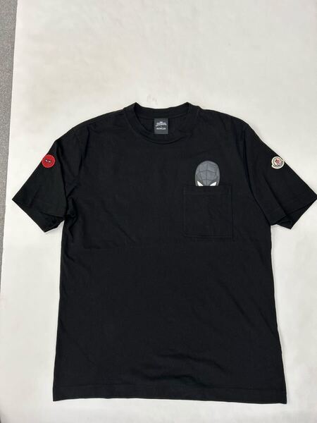 新品同様 モンクレール Tシャツ サイズL スパイダーマン