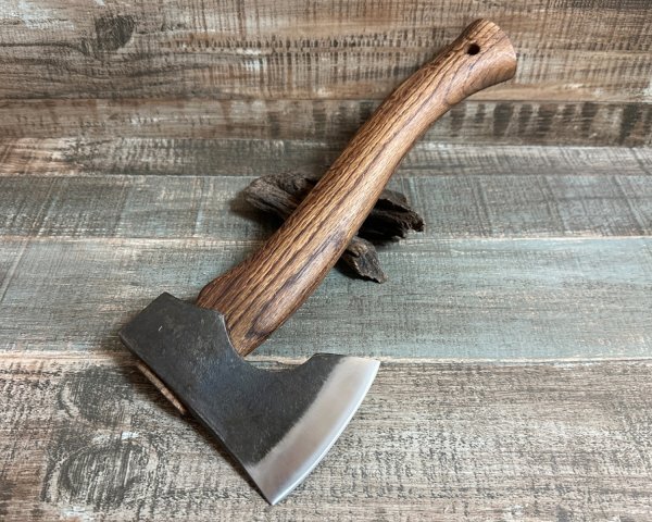 ◇つんぼ 斧 アウトドア 古道具 補修跡あり 中古 現状◇14395☆