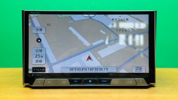 カロッツェリア carrozzeria メモリーナビ AVIC-CZ901地図データ2017年チェックok DVD CD Bluetooth フルセグ