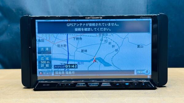 カロッツェリア HDDナビ AVIC-ZH07地図データ2011年チェックok DVD CD Bluetooth フルセグ