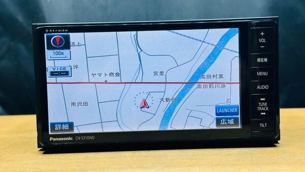 パナソニック Panasonic メモリーナビ CN-S310WD地図データ2012年チェックok CD DVD Bluetoothフルセグ