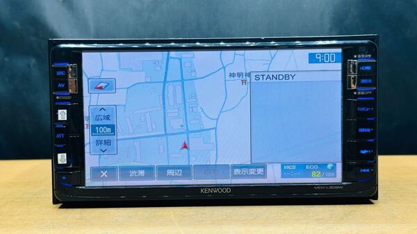 ケンウッドKENWOODメモリーナビMDV-L502W地図データ2014年チェックok CD DVD SD USB.ipod. フルセグ