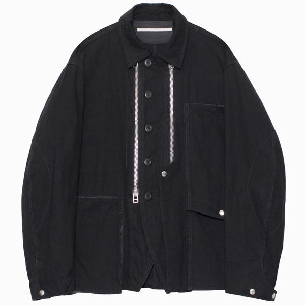 Tamme RAF FS DENIM WORK JACKET 2(M)BLACK 23S0094 タム デニムワークジャケット ブラック sacai