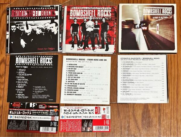 希少廃盤美品!bombshell rocks 国内盤CDアルバム3枚セット
