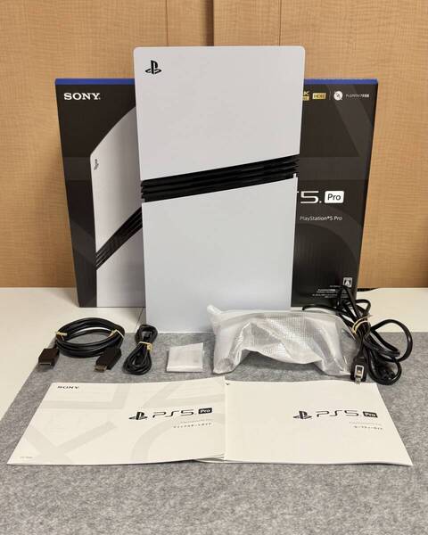 【未使用付属品多数・送料無料】PlayStation 5 Pro(CFI-7000B01)美品・使用極少