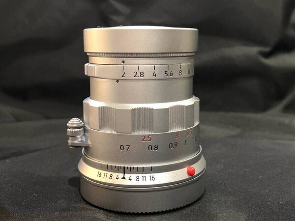 Light lens lab ライトレンズラボ 50mm F2 Rigid-SPII 周リジッドSP2 ライカM シルバー