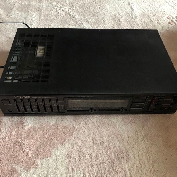 KENWOOD グラフィックイコライザー GE-74 動作確認 美品 当時物