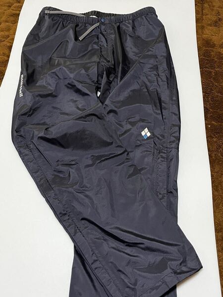 お値下げ!【モンベル・美品】サンダーパス パンツ Men's ブラック Lサイズ