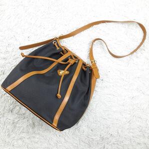 美品◎Yves SaintLaurent 巾着バッグ ショルダーバッグ 希少