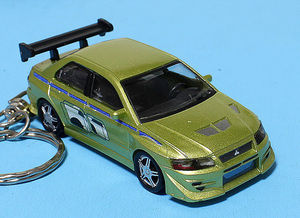 **MITSUBISHI* Mitsubishi Lancer Evolution 7*CT9A* Lancer Evolution *EVO Ⅶ* миникар * брелок для ключа * аксессуары **