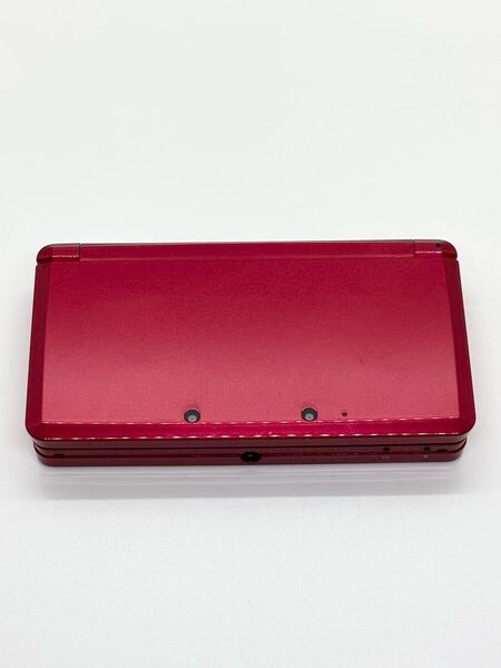 【ジャンク】 ニンテンドー3DS メタリックレッド 本体のみ